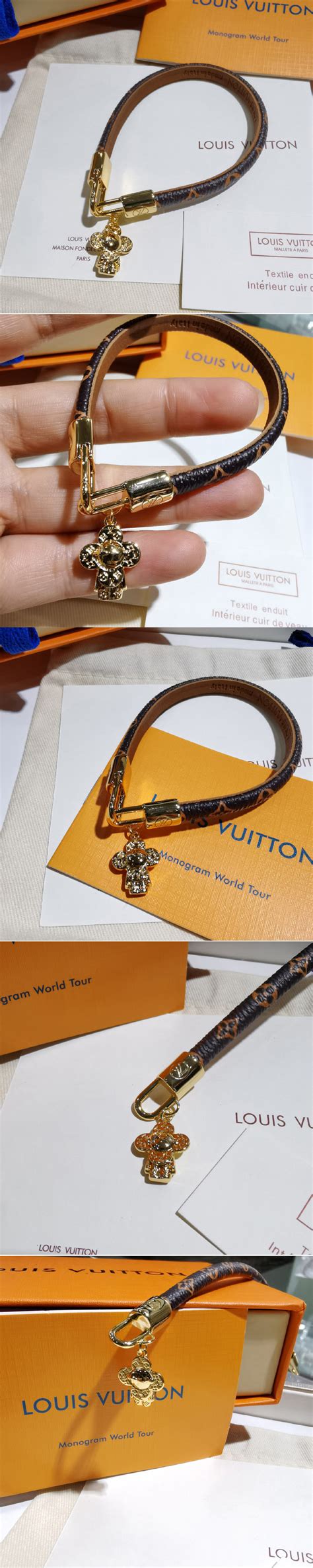 fake louis vuitton charm bracelet|Louis Vuitton vivienne bracelet.